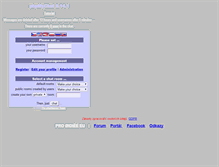 Tablet Screenshot of chat.proridice.eu